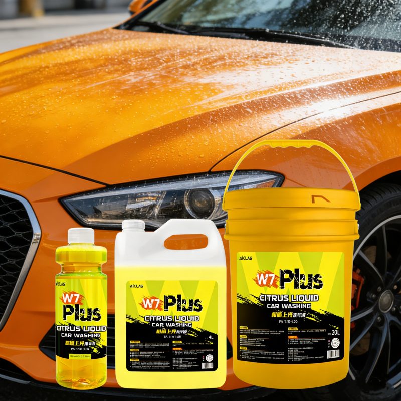 W7 PLUS Citrus Gloss-Enhancing Car Shampoo